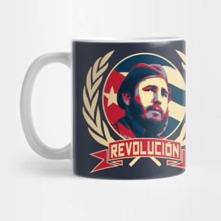 Fidel Castro Revolucion Mug